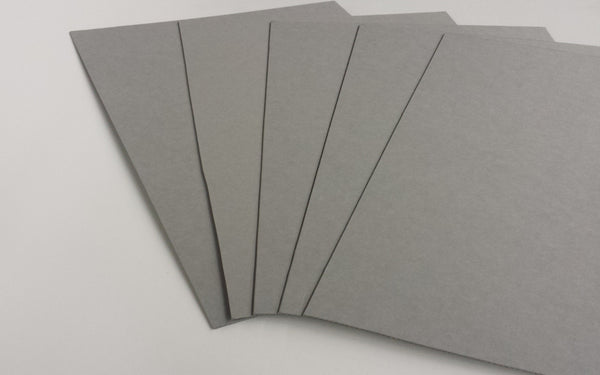 Archival Corrugated Sheets - Gray B-Flute (8-Ply)