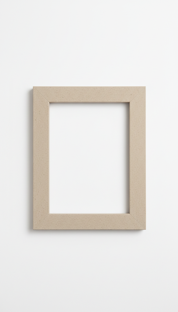 Stone Beige Bespoke Ready Frame